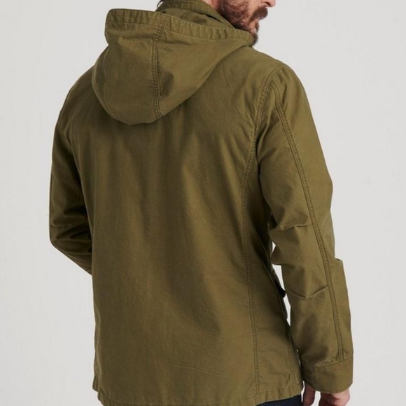 Lucky Brand M-65 Field Jacket Burnt Olive Large - Picture 4 of 8